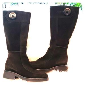 La CANADIENNE Suede waterproof calf boots